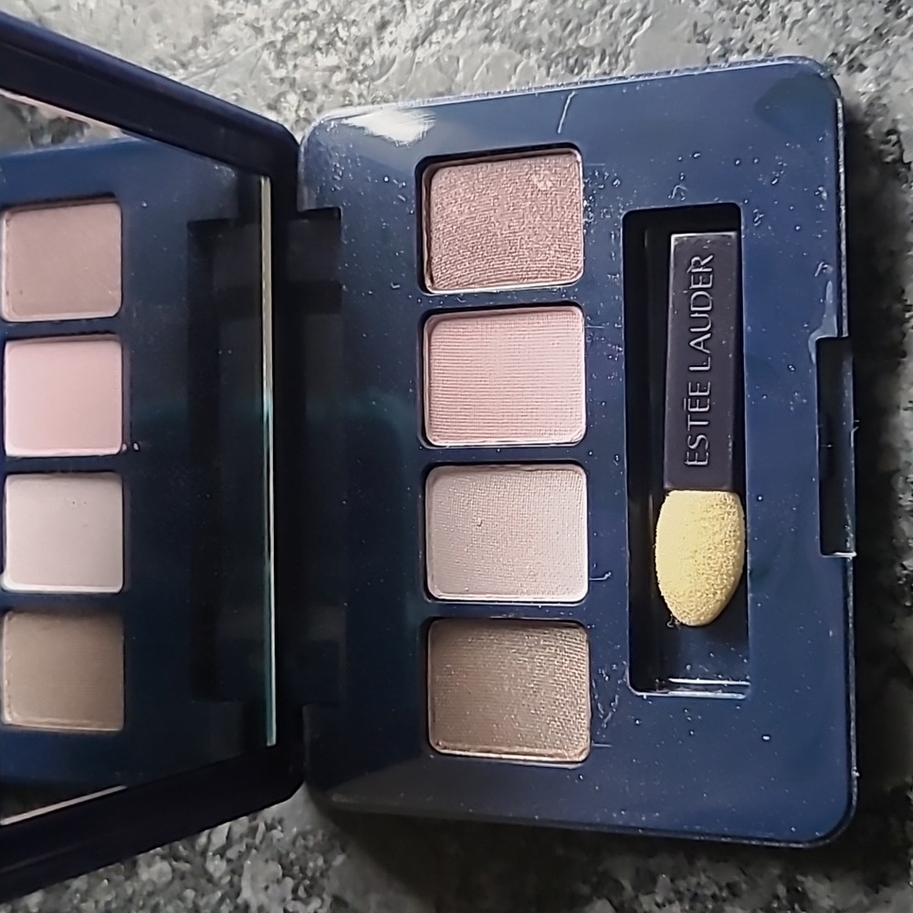 Estee Lauder Pure Color Quad Color Eyeshadow Palette Mirror Compact